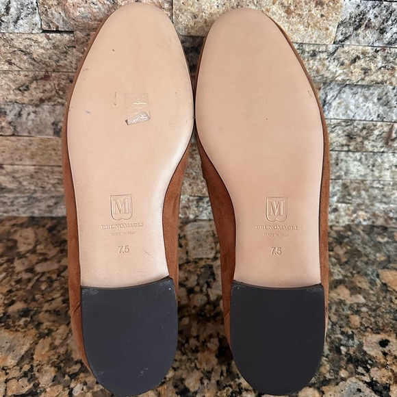 BRUNO MAGLI 
Luna Bit Loafer in Cognac Suede - Picture 7 of 10